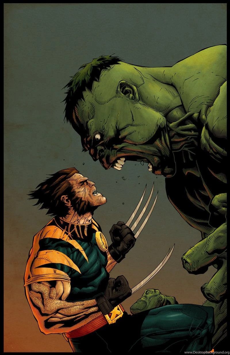 Hulk Vs. Wolverine By JoshMaule On DeviantArt