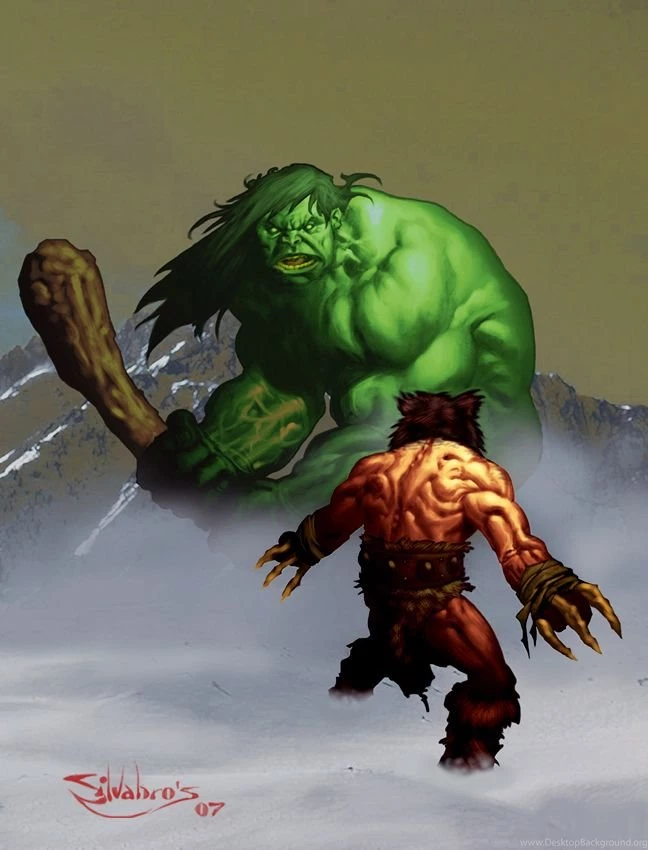 Hulk Vs Wolverine By Thesilvabrothers On DeviantArt