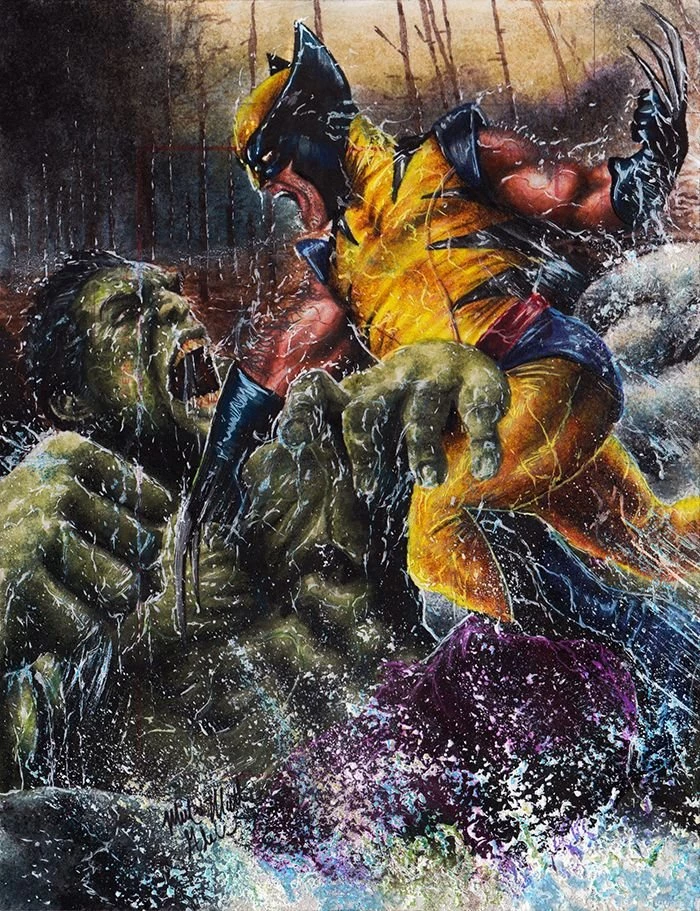 Hulk VS Wolverine By Twynsunz On DeviantArt