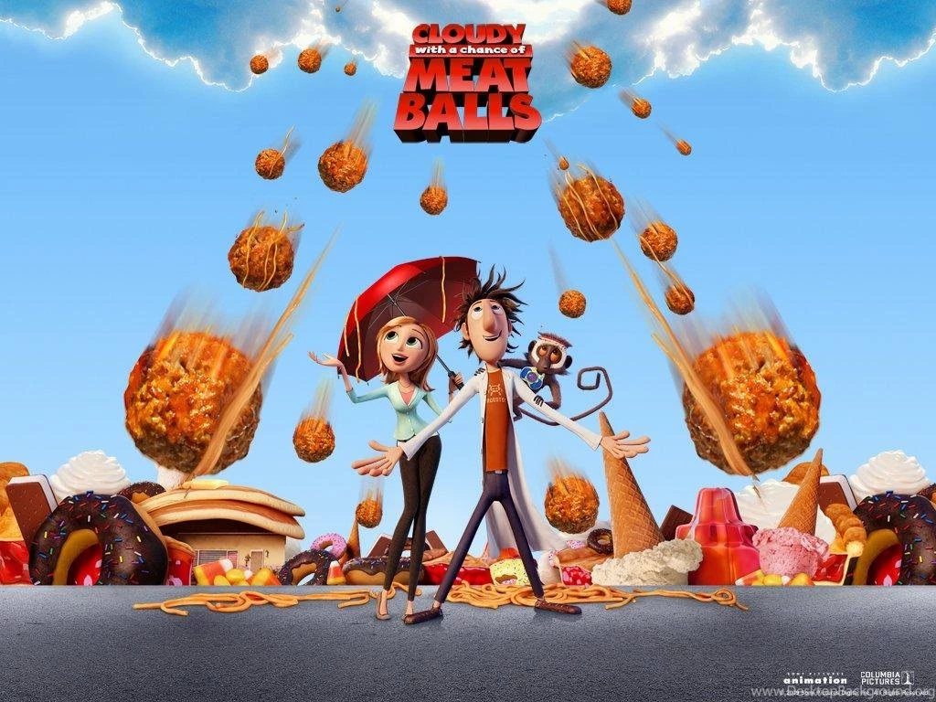 Cloudy With A Chance Of Meatballs   Cartoon Movie   Movie Wallpapers