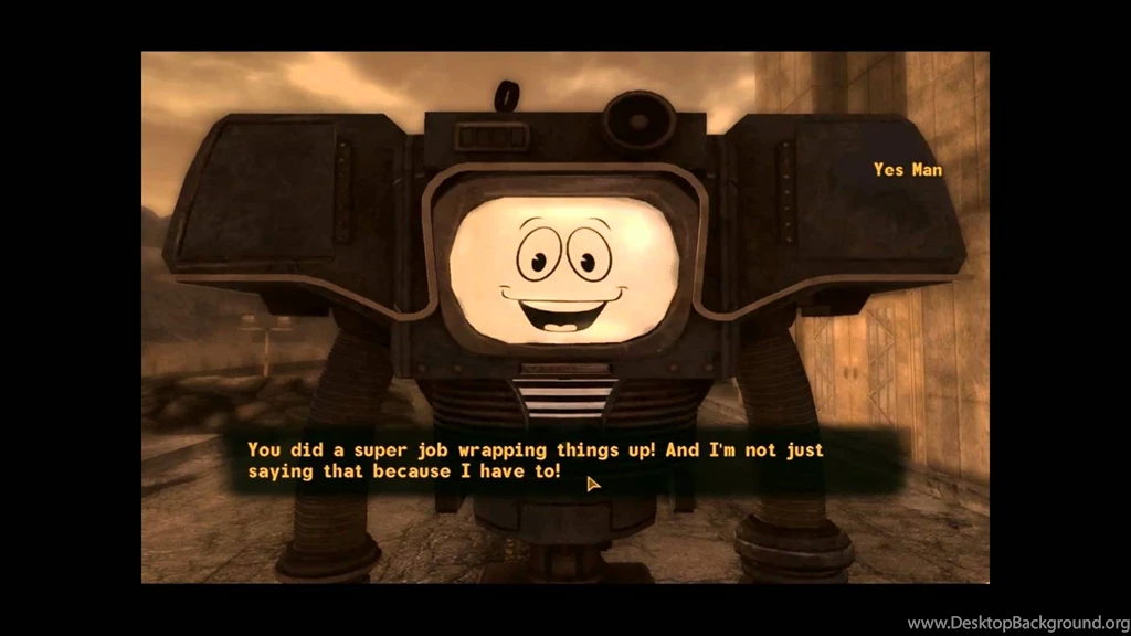 Yes Man New Vegas Ending YouTube
