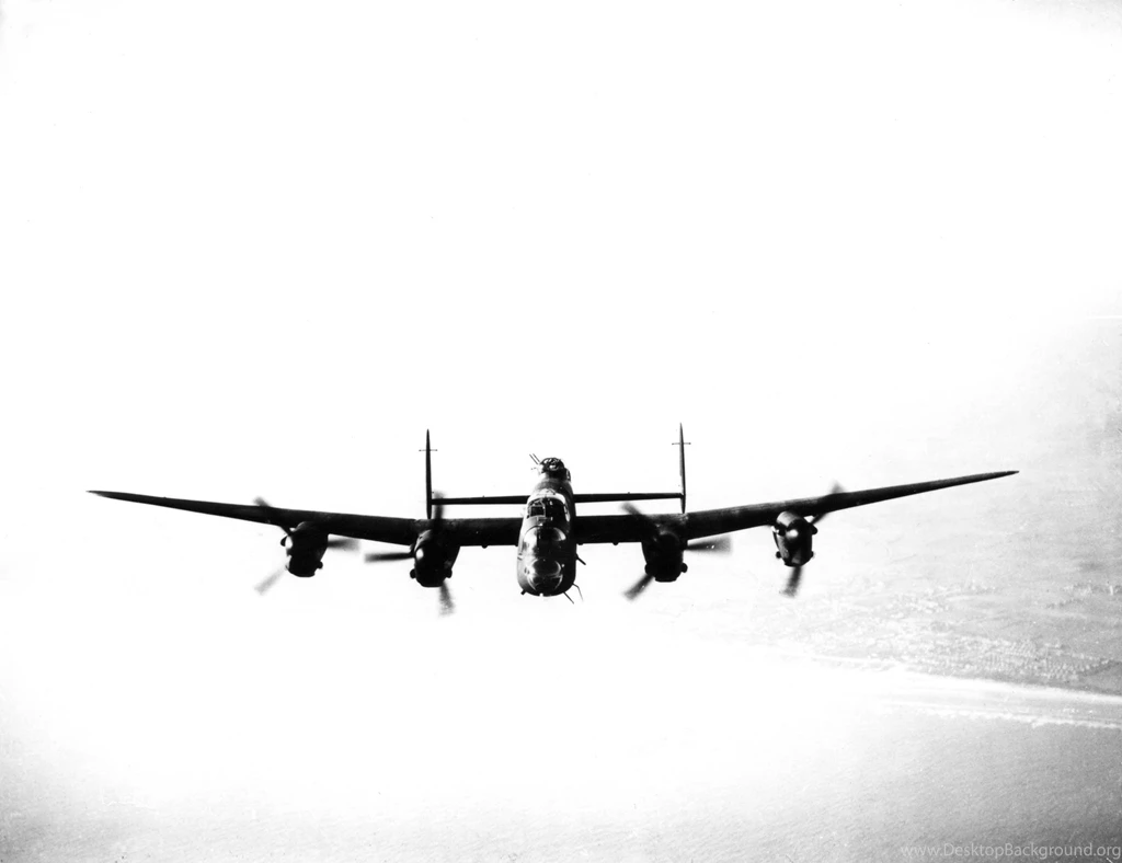 Raaf Avro Lancaster 463 Or 467 Sqn Over England 1945 High ...