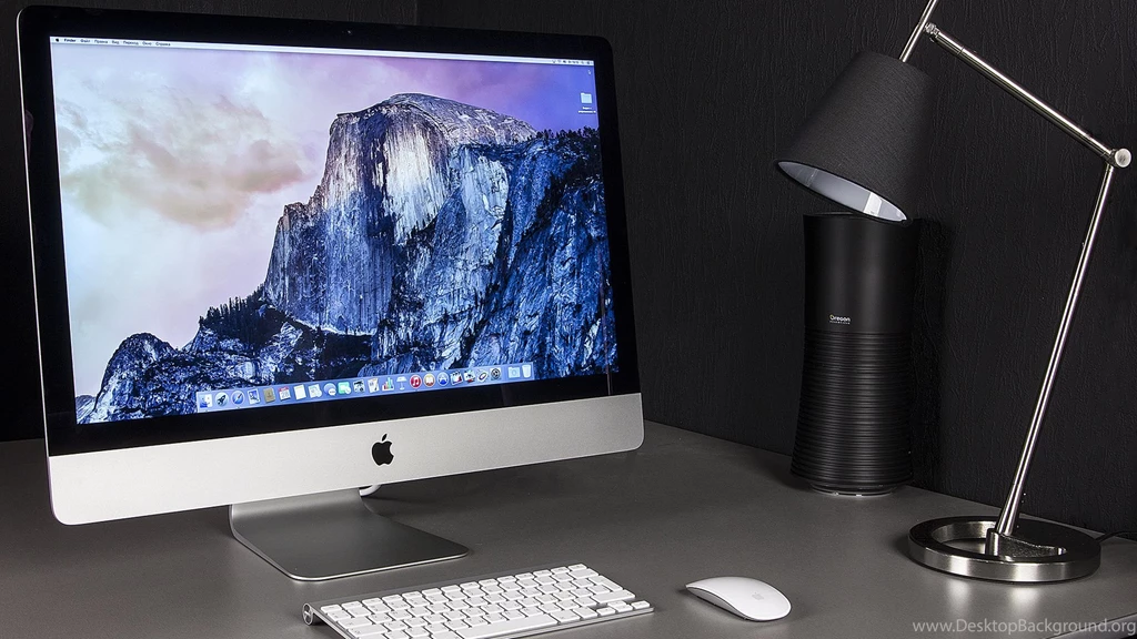 1920x1080 Imac, Table, Working Place, Monitor, Keyboard, Table ...