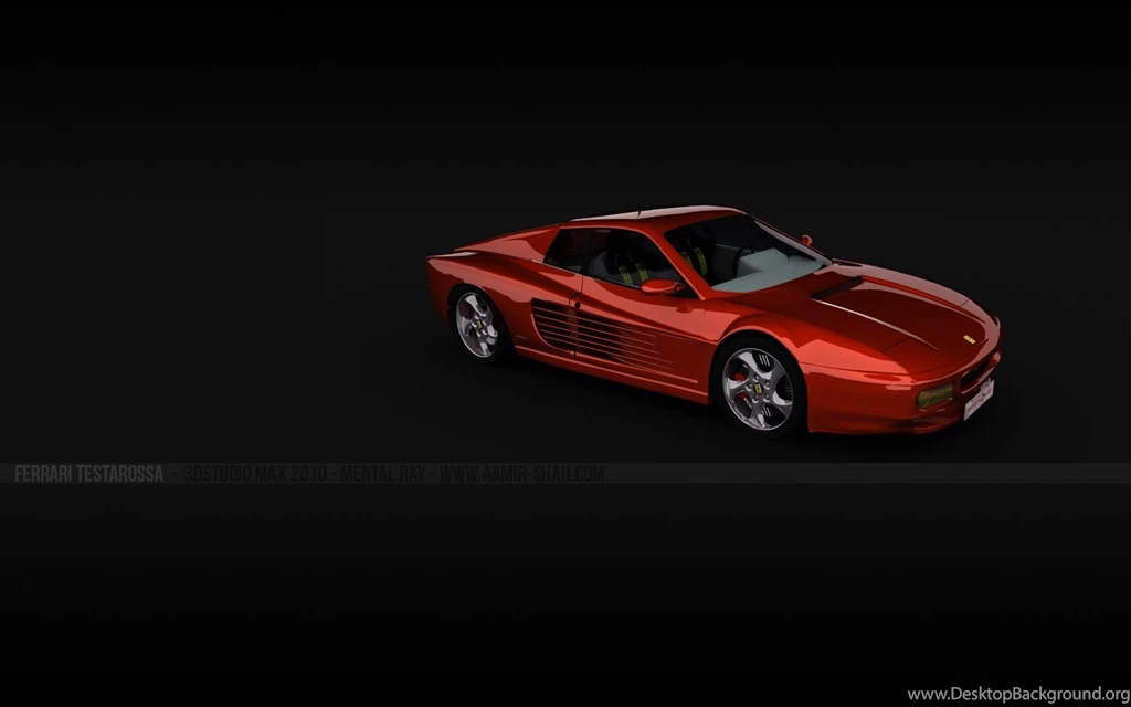 Ferrari Testarossa Render 02 By Aash On DeviantArt