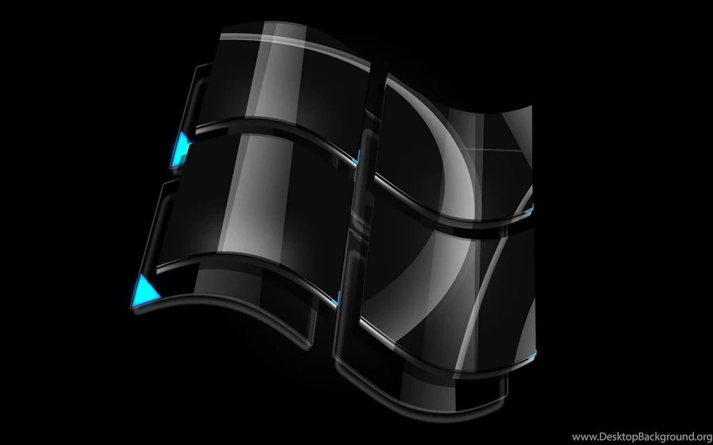 Black Metal Windows Logo Wallpapers Top Wallpapers Desktop