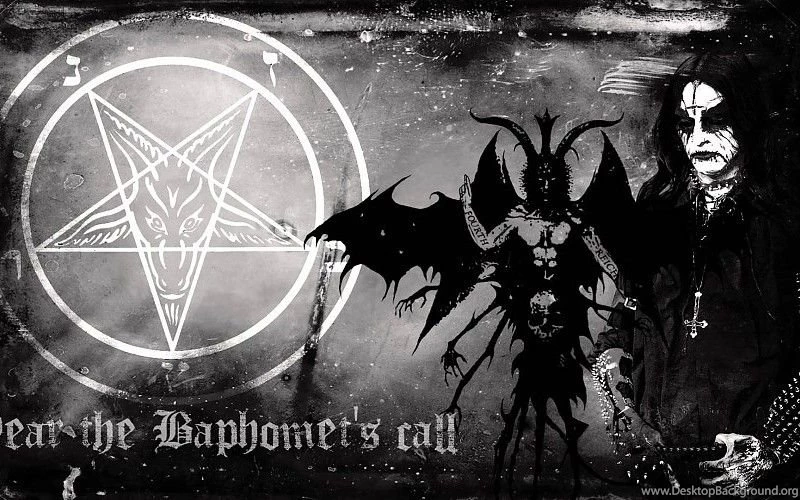 BEHEXEN Black Metal Heavy Poster Dark Occult Satanic Pentagram ...
