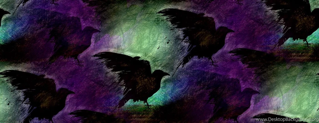 Raven Pattern Experiment : PamMarin Kingsley.com