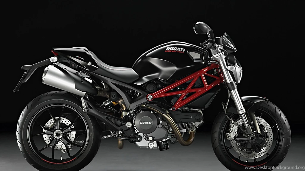 Download Wallpapers 3840x2160 Motorcycle, Ducati Monster, Black ...