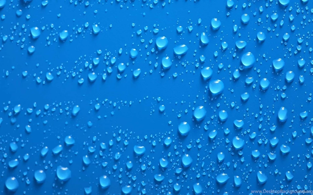 Gallery For   Blue Raindrops Wallpapers