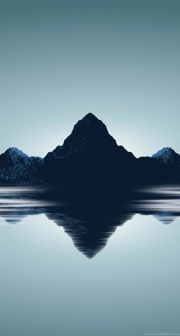 Minimal Mountains Wallpapers For iPhone 5s By Barrieau On DeviantArt