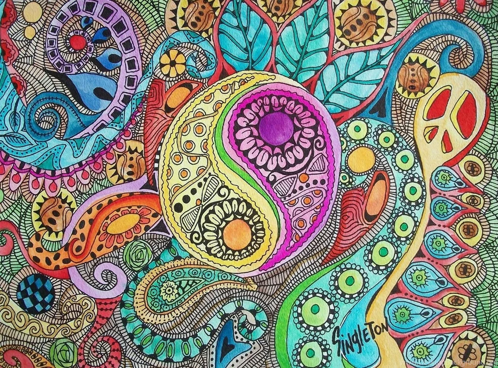 Hippie Backgrounds Wallpapers Cave