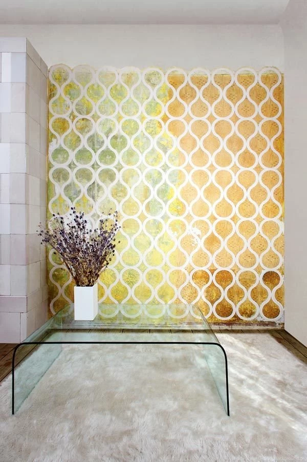 Innovative Modular Wallpapers : Tear Off By Znak   Freshome.com