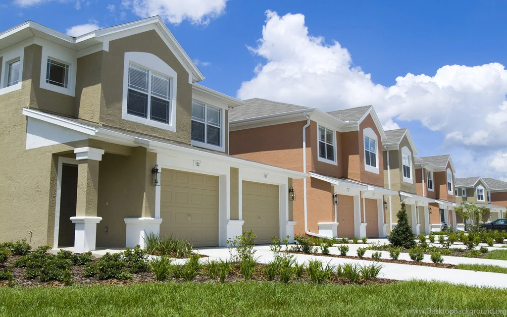 Outside View Of Houses Wallpapers Full HD