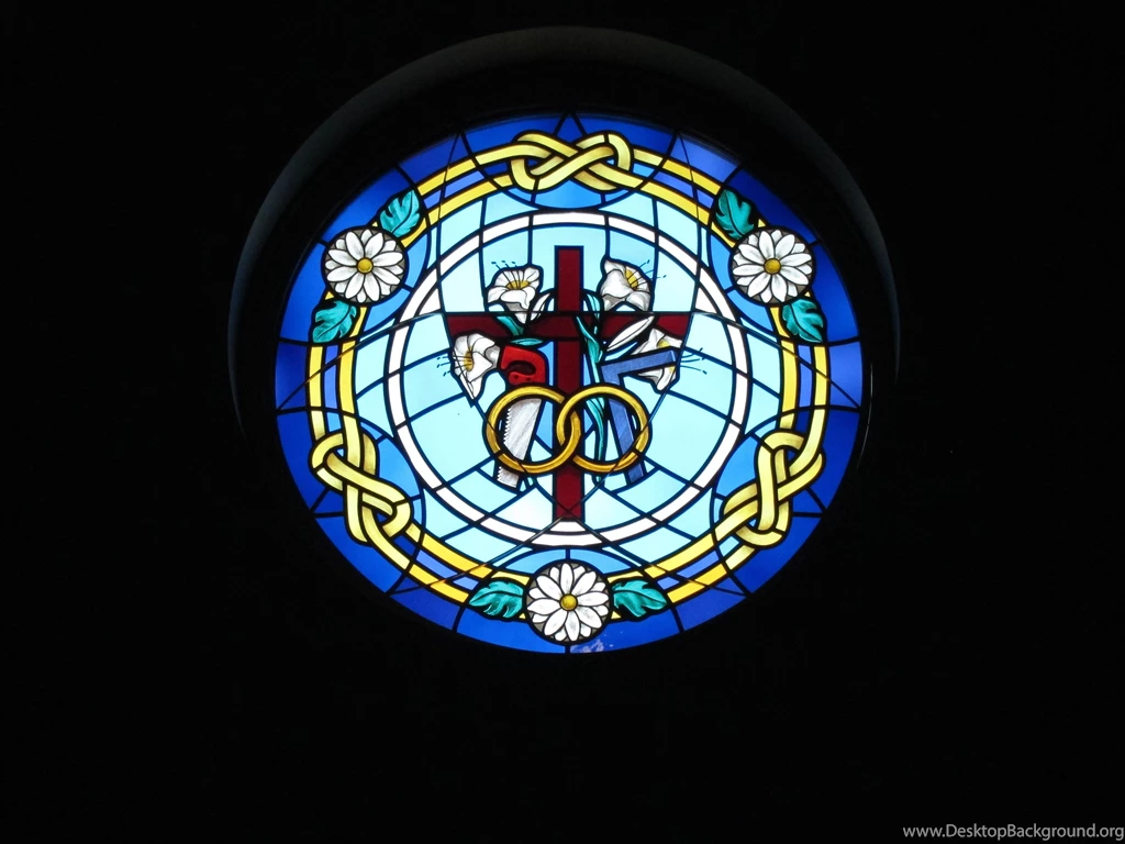 File:St. Michael The Archangel, Findlay, OH   St. Joseph Window ...