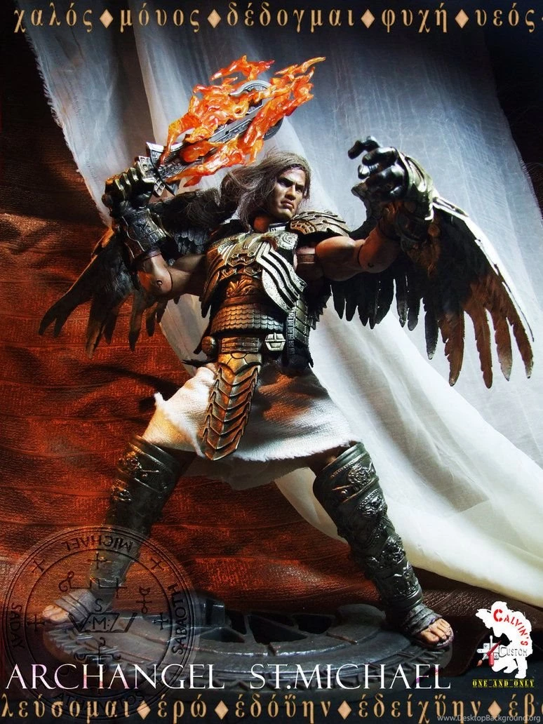 Archangel St. Michael By CalvinsCustom On DeviantArt