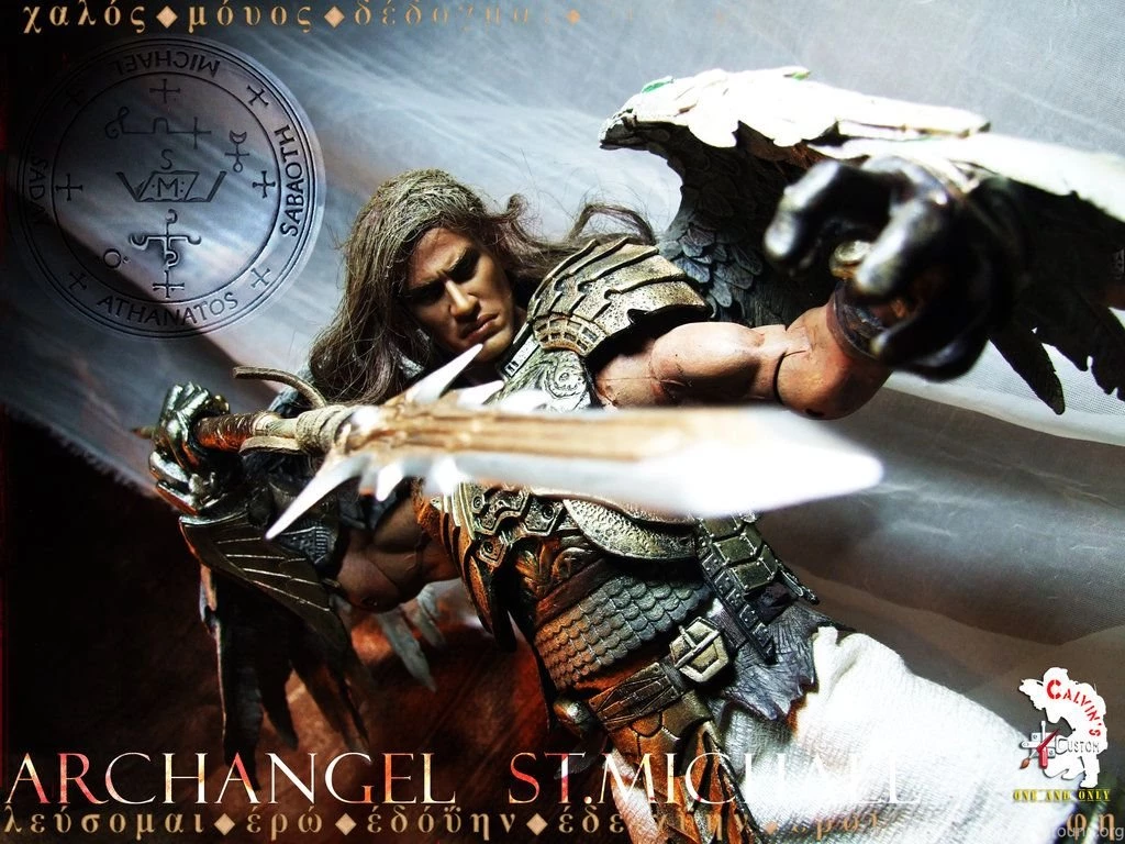 Archangel St. Michael By CalvinsCustom On DeviantArt