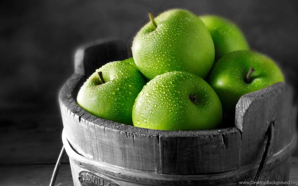 Desktop Green Apple Fruit Hd Wallpapers Pictures ~ Top Ten Hd ...