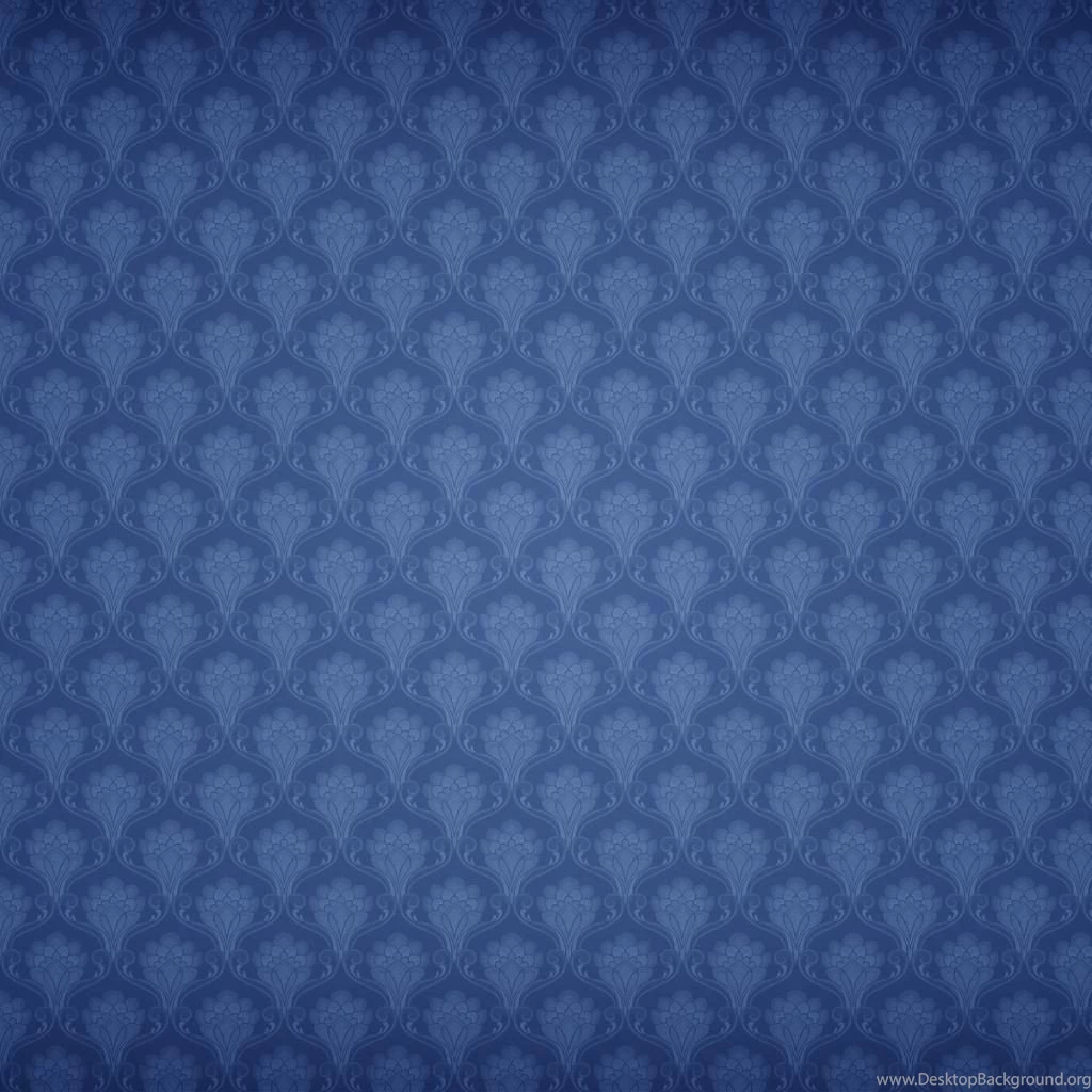 Blue Floral Pattern Tablet Backgrounds