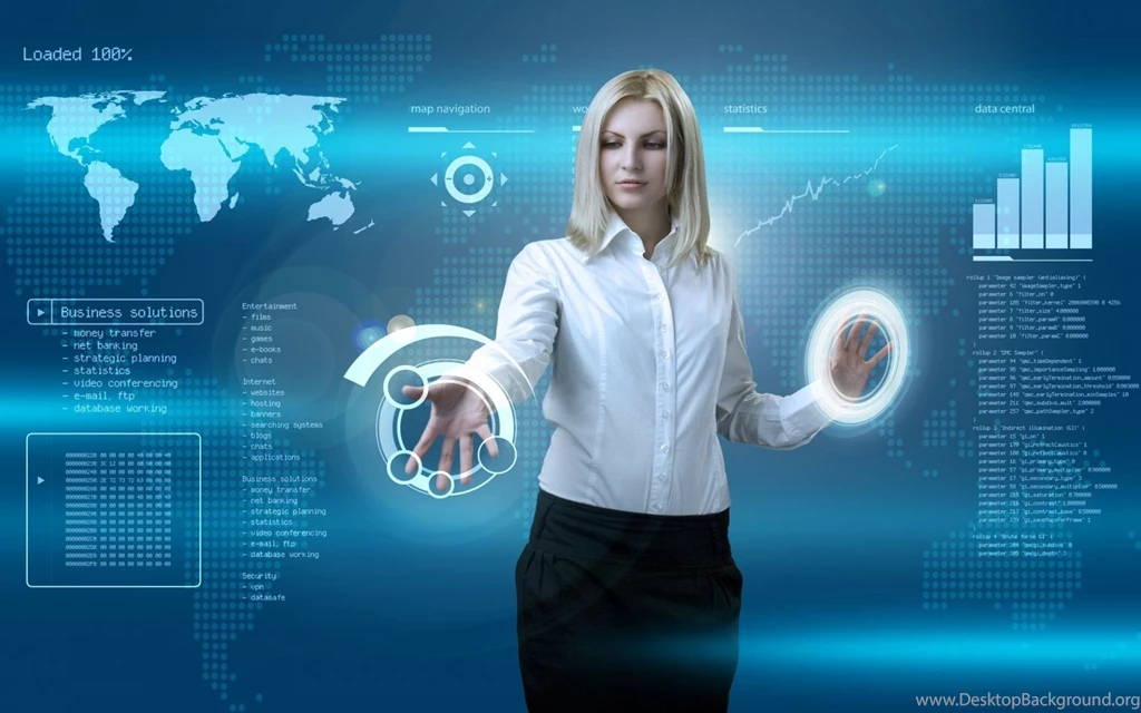 Futuristic Interface Wallpapers 141036