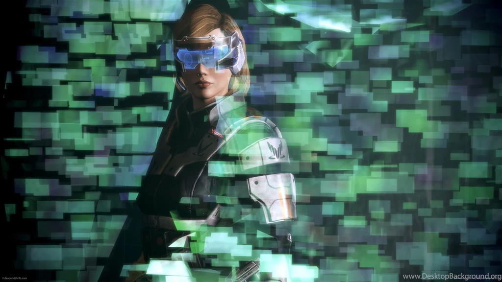 Download 2560x1440 Mass Effect 3 Geth Server Interface Wallpapers