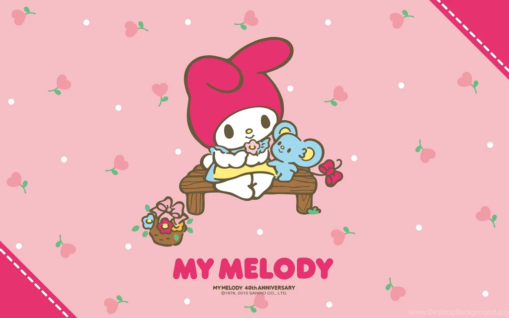 My Melody & Koala Pink Wallpapers Cute Wallpapers