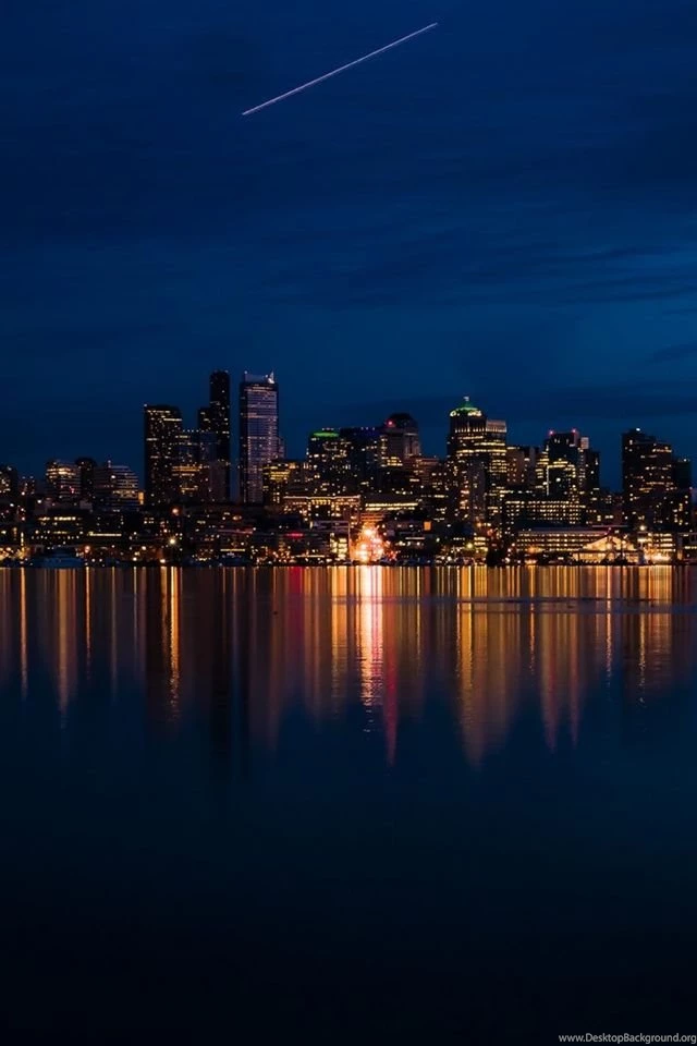 Night City Lights iPhone 4s Wallpapers Download