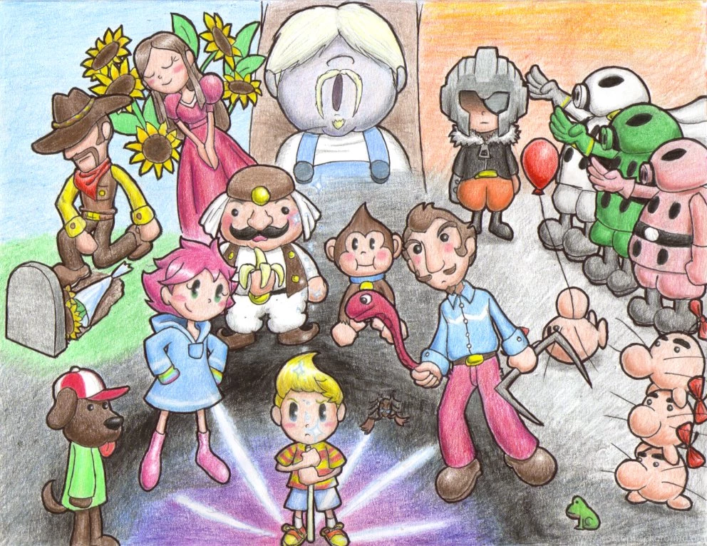 The World Of MOTHER 3 By GeoPyro On DeviantArt