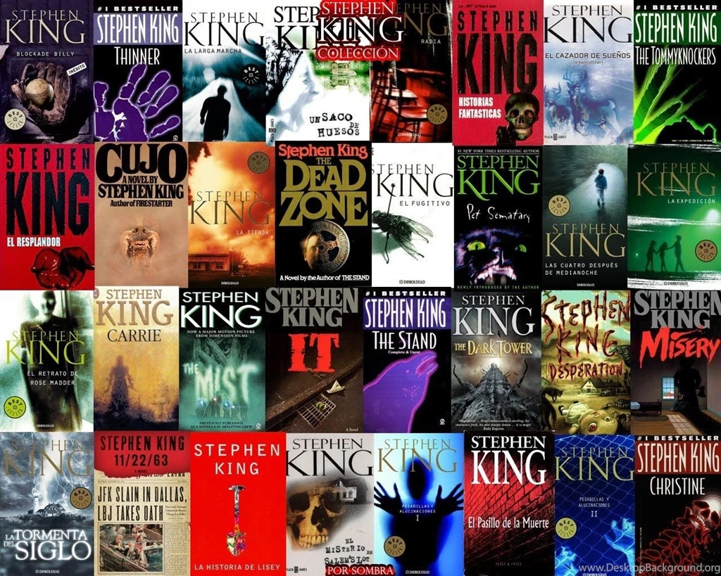 Top 7: Libros De Stephen King YouTube