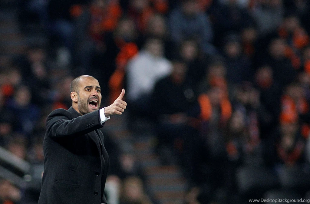 Barcelona Coach Pep Guardiola
