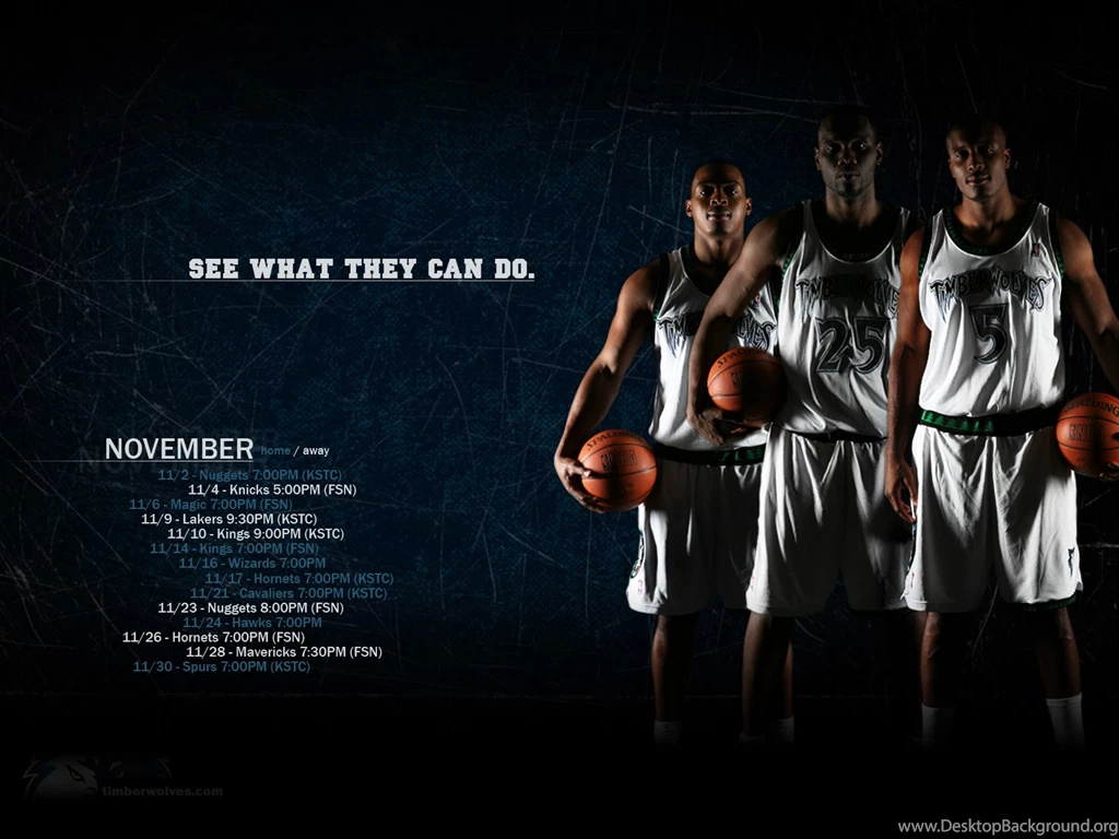 NBA Basketball: Minnesota Timberwolves Official Wallpapers ...