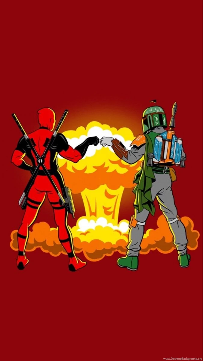 Deadpool X Boba Fett : IWallpapers