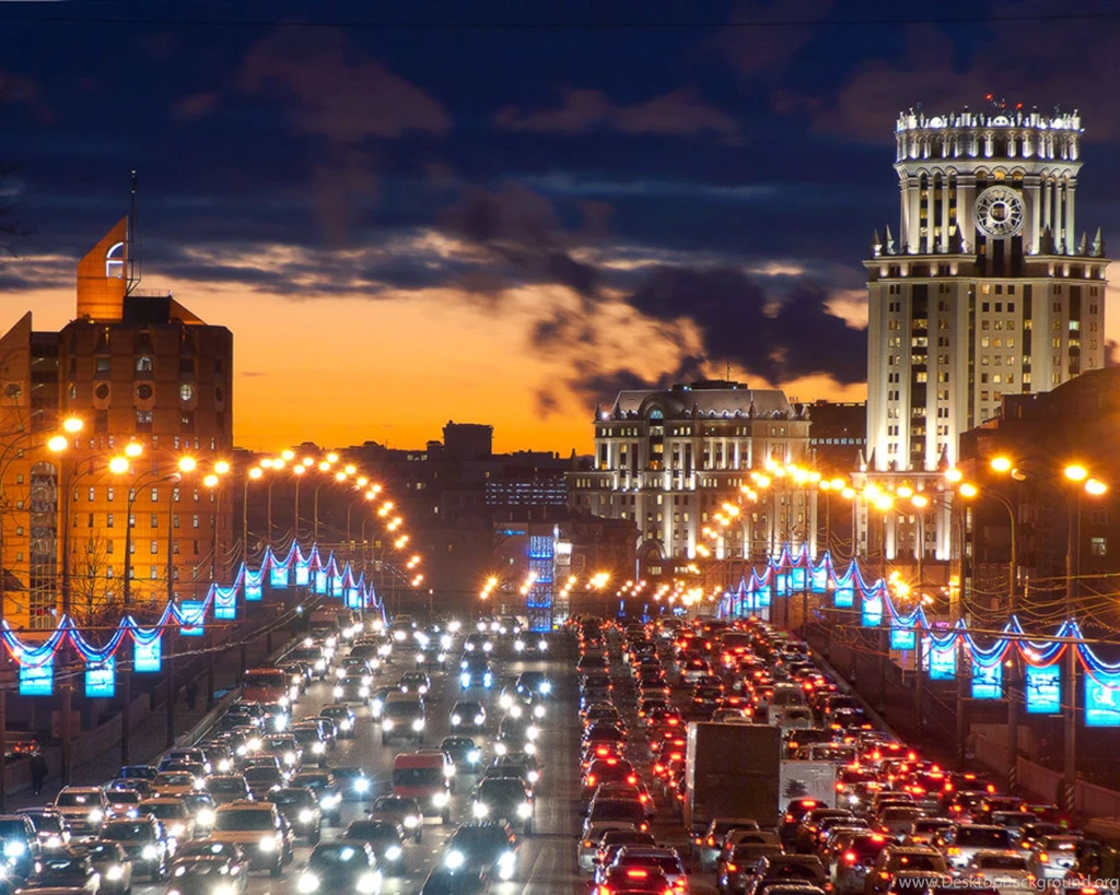 Traffic Jam In Moscow Wallpapers And Images   Wallpapers, Pictures ...