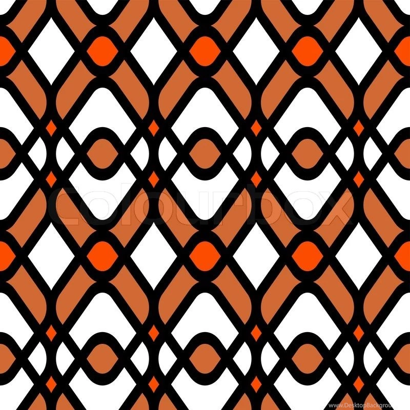 Abstract Geometric Background, Black And White Modern Seamless ...