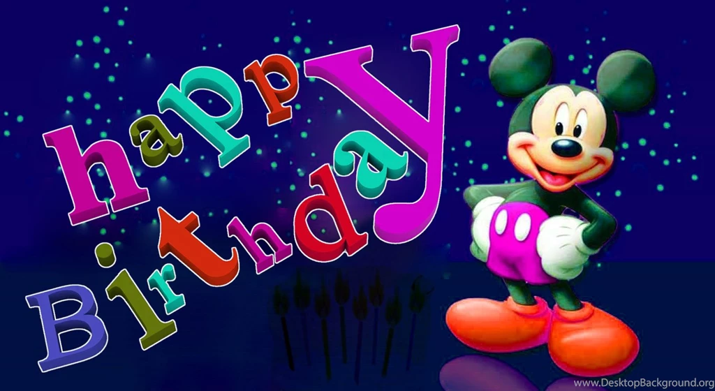 Mickey Mouse Happy Birthday Pictures HD Wallpapers And Pictures