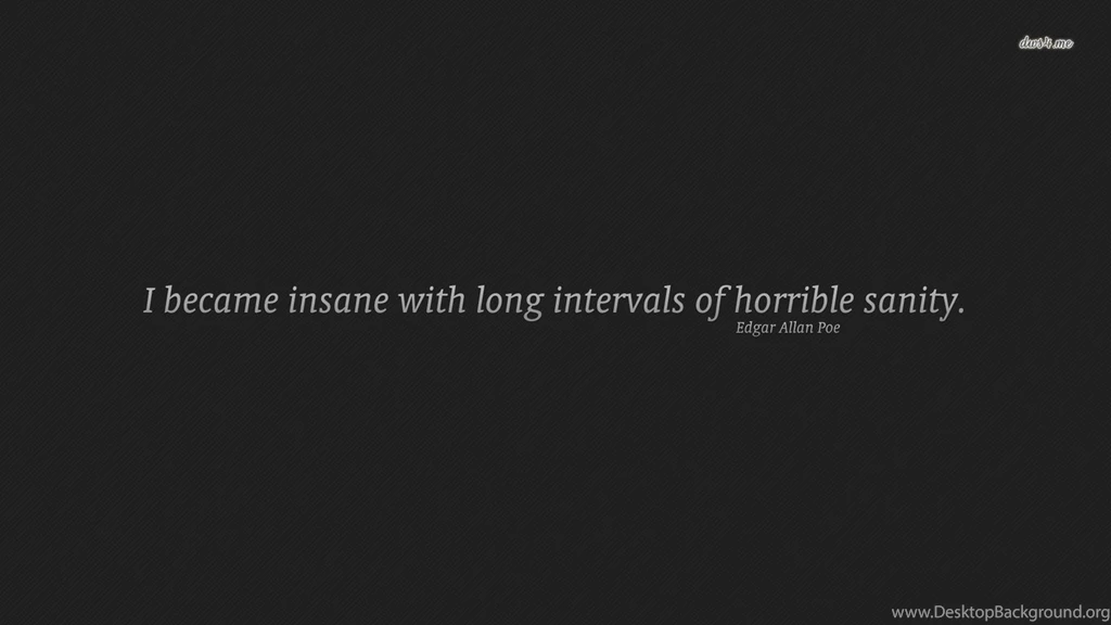 Edgar Allan Poe Quote Wallpapers Typography Wallpapers