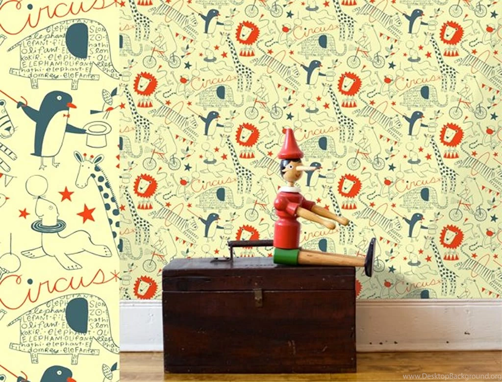 Contemporary Interior Wallpapers Design For Kids Room By Loboloup ...