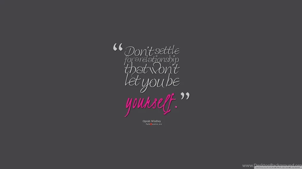 Oprah Winfrey Quote About Relationships HD Desktop Wallpapers ...