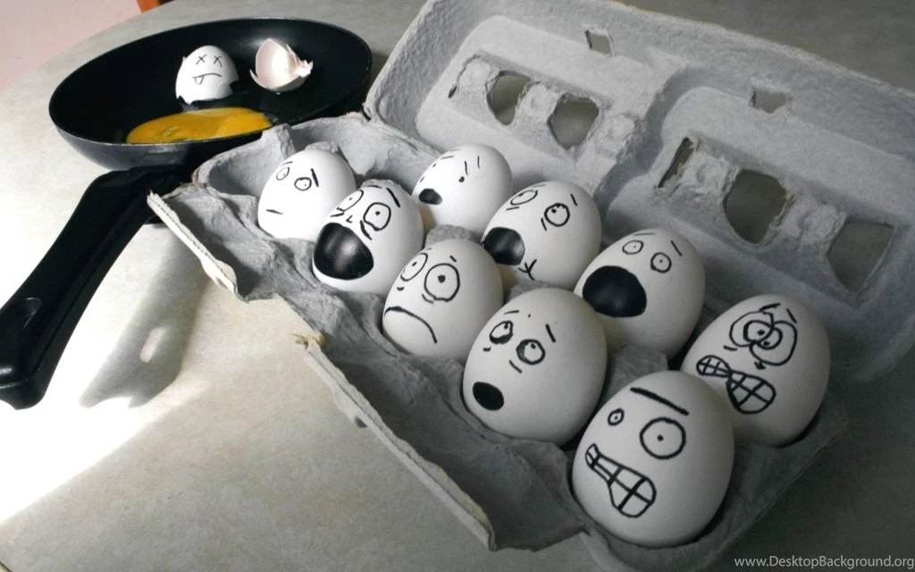 Eggs Funny Terror Faces F_E_A_R Wallpapers