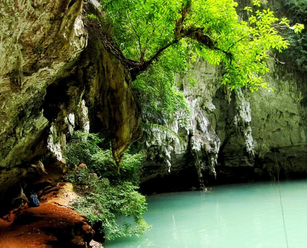 BLUE LAGOON RAILAY BEACH IN KRABI WALLPAPER (