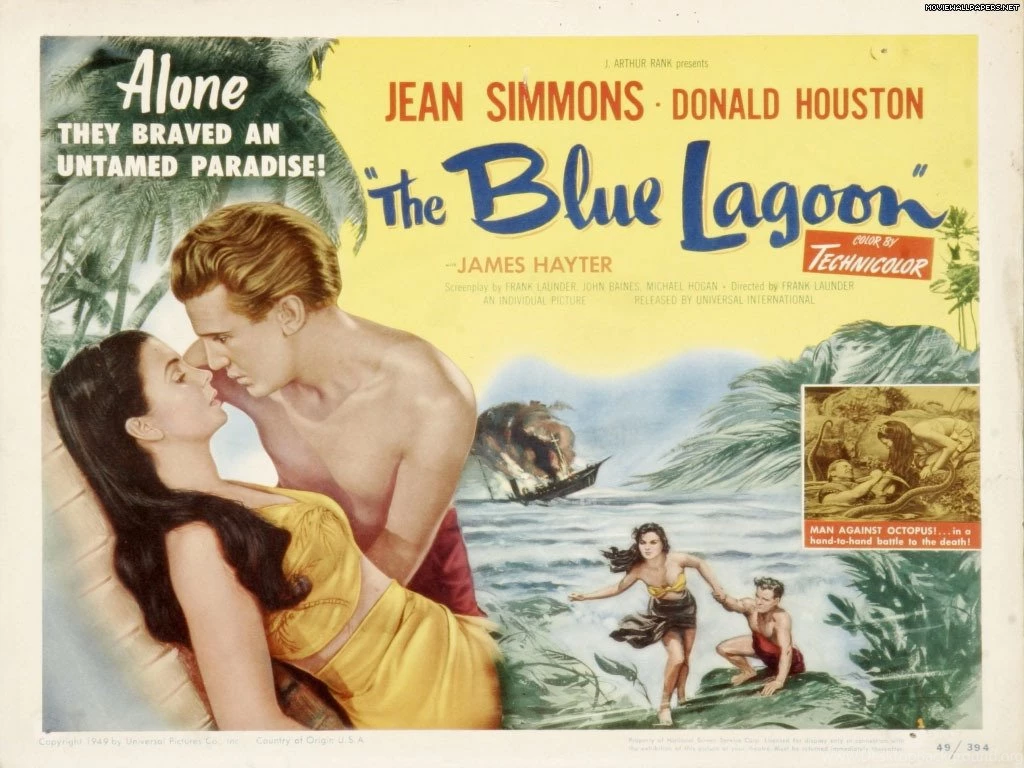 The Original Blue Lagoon Movie Poster Movie Remakes Wallpapers ...
