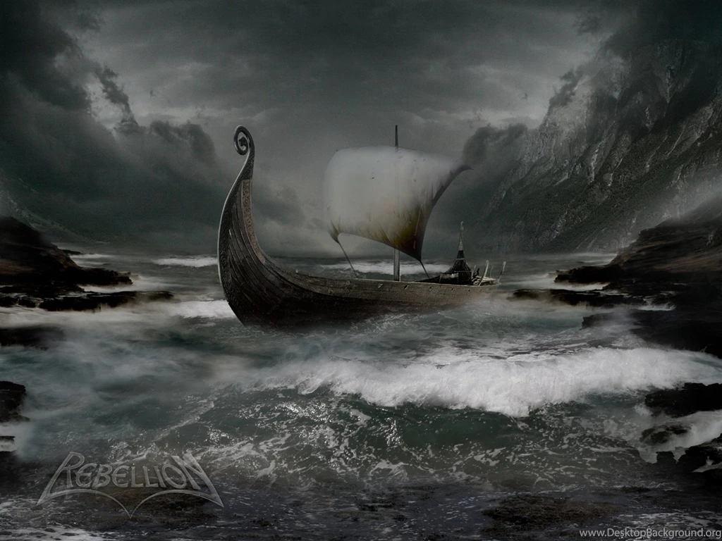 Ocean Waves Storm Ships Terror Sea Wallpapers