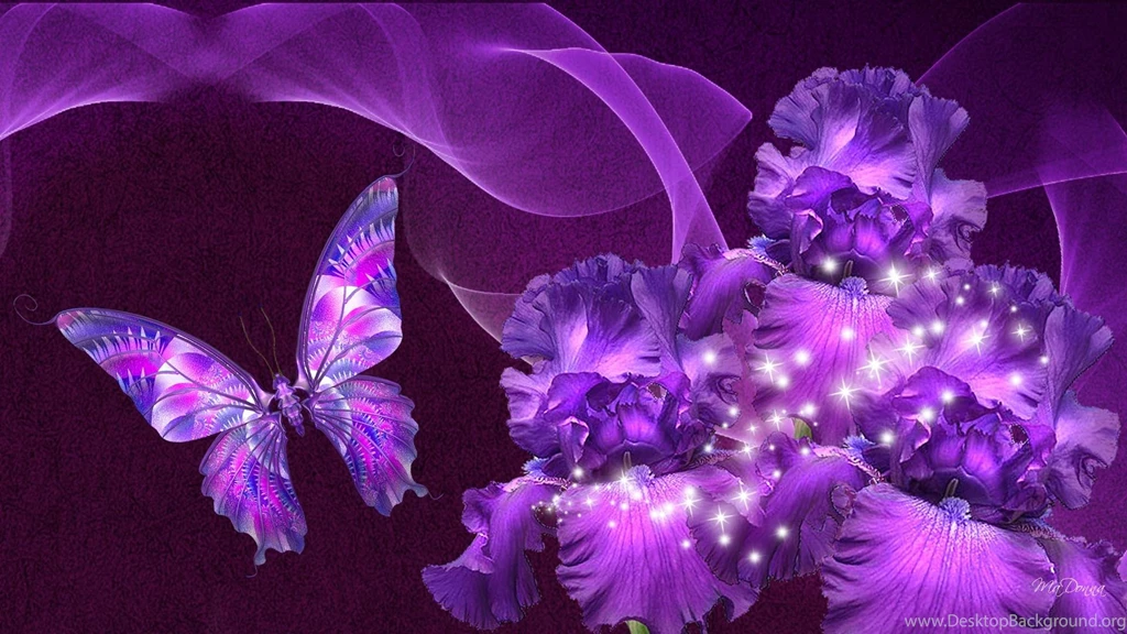 Purple Iris Beauty >> HD Wallpaper, Get It Now!