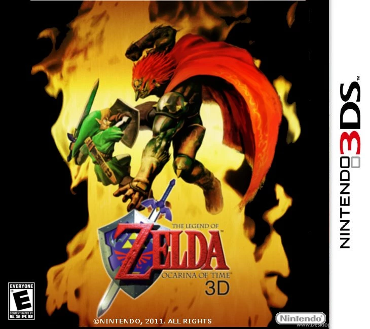 Ocarina Of Time 3D Fan Box Art By Sephiroth121 On DeviantArt