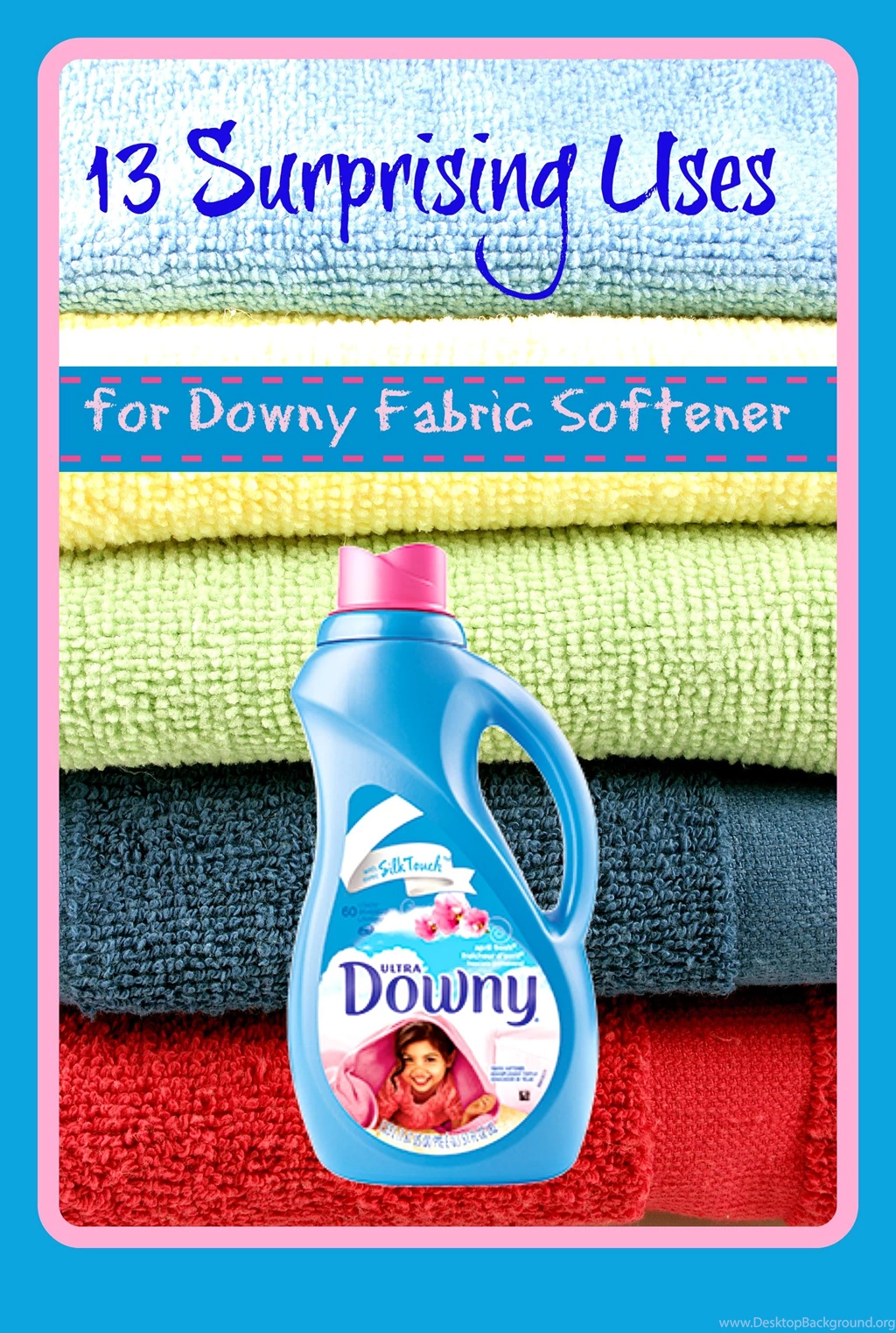 13 Surprising Ways To Use Downy Fabric Softener