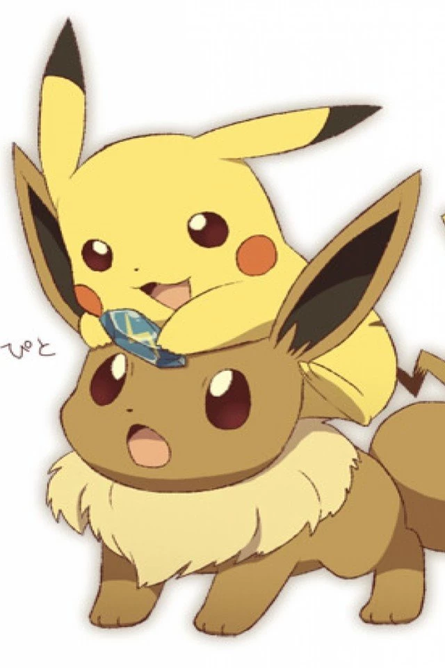 Free Pikachu And Eevee iPhone Wallpapers