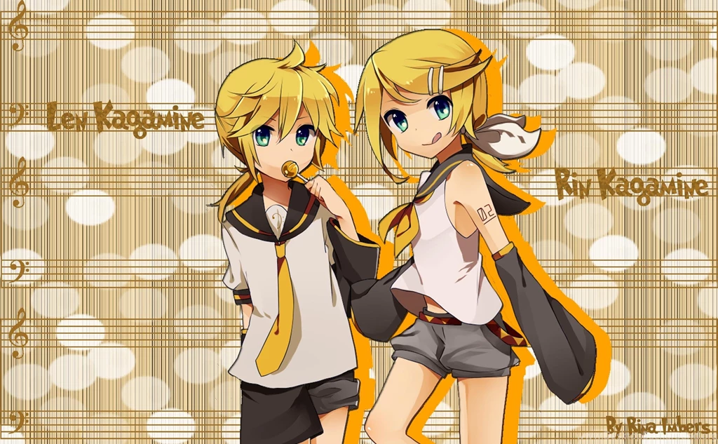 Len Kagamine Rin Kagamine HD Desktop Wallpapers : Widescreen : High ...