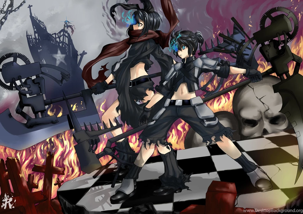Vocaloid Black Rock Shooter Kagamine Rin Kagamine Len Crossovers ...