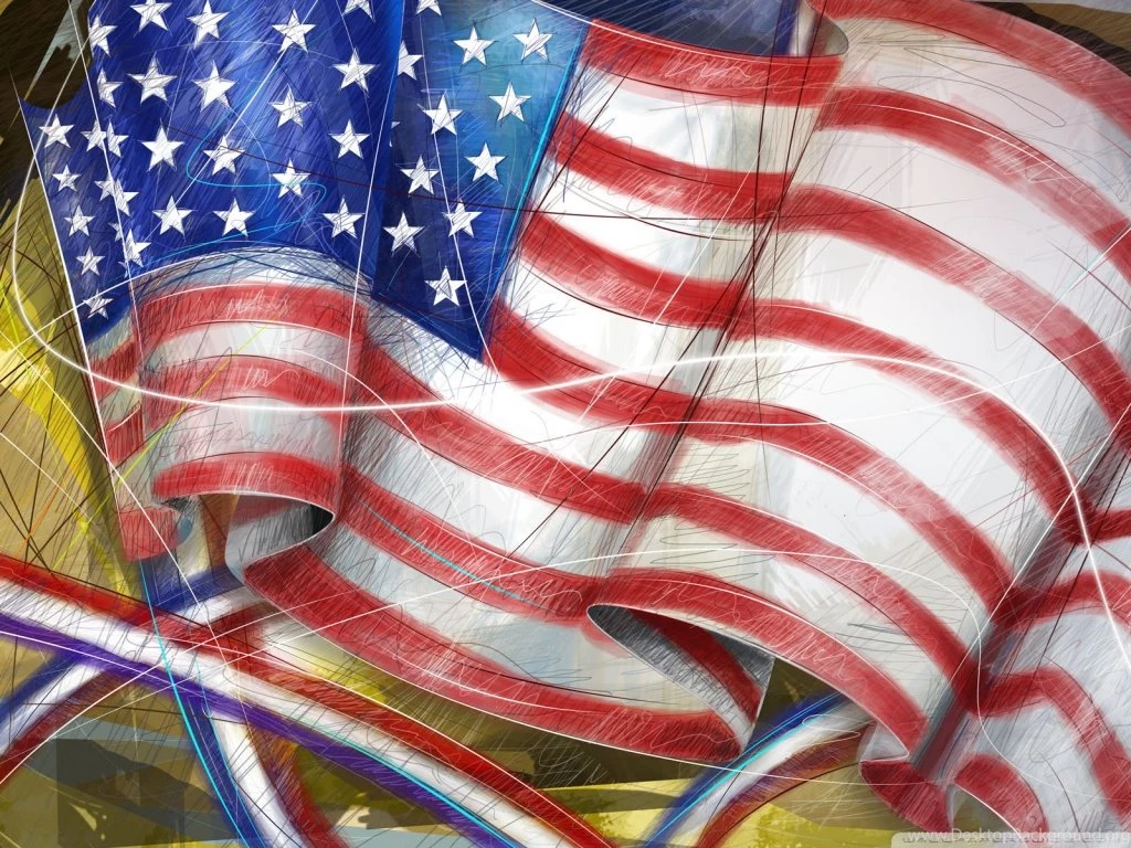 American Flag, Independence Day HD Desktop Wallpapers : Widescreen ...