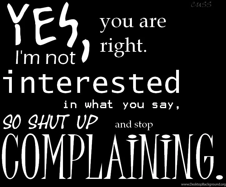 Shut Up Wallpapers