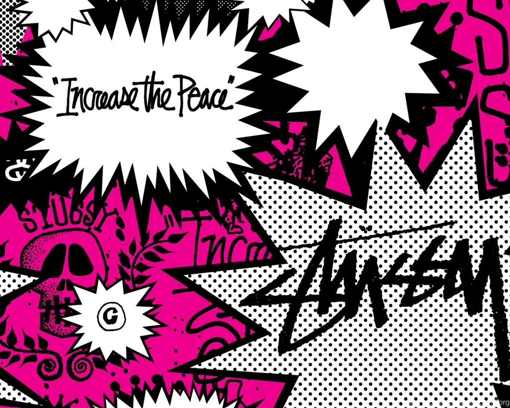 Wallpapers Stussy Funformobile Art 1280x1024
